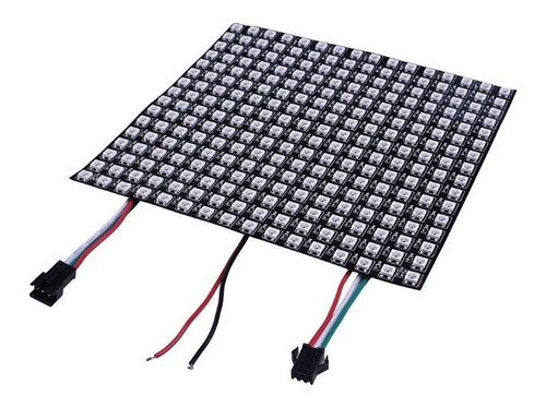 Mgsystem Modulo Matriz Flexible 16x16 Rgb Ws2812 Arduino 5v