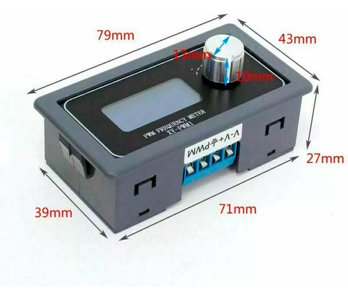 Generador Pulsos Onda Cuadrada Pwm Frecuencia Ciclo 150khz