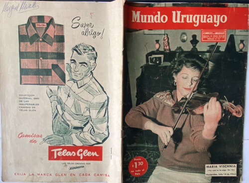 Mundo Uruguayo N° 2150 Uruguay Derrota A Brasil  1960