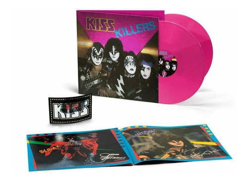 Kiss Killers Vinil Pink 2021 - 2lps - Limitado - Numerado