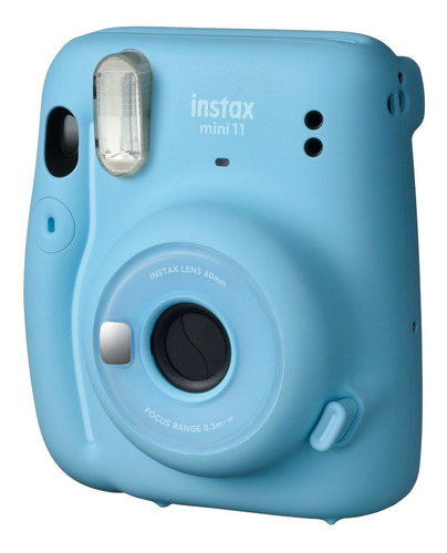 Imagen 3 de 10 de Camara Instantanea Fujifilm Instax Mini 11 Celeste Sky Cuota