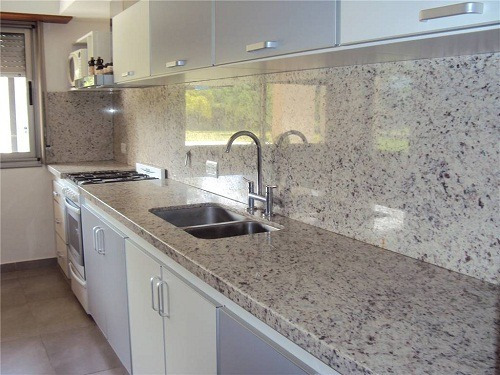 Imagen 2 de 10 de Mesada De Granito Gris 120x55