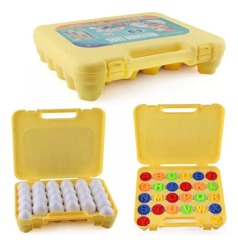 Juguete Didáctico De Huevos De Colores, Juego Didáctico Para