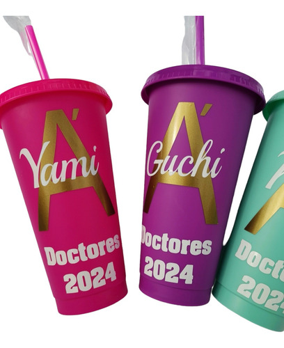 Vaso Personalizado, Si Te Recibís Es La Mejor Opción!
