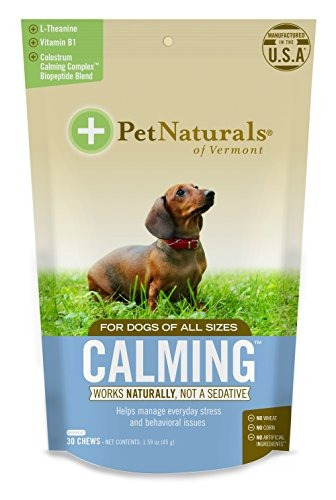 Pet Naturals Of Vermont Calmando Para Perros Natural Behavio