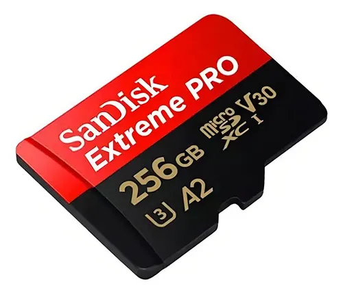Cartão de memória SanDisk SDSQXCZ-256G-GN6MA Extreme Pro 256GB