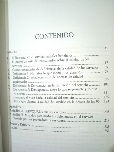Calidad En La Gestión De Servicios Zeithaml, Parasuraman Y B (Usado)