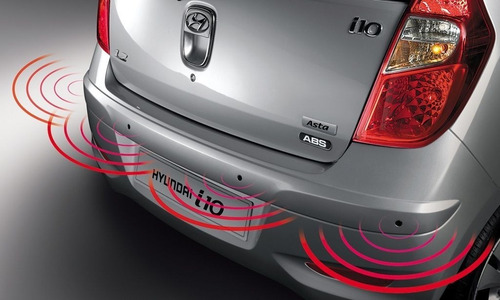 Imagen 6 de 10 de Sensor De Retroceso Reversa Parqueo Auto Parking 4 Puntos