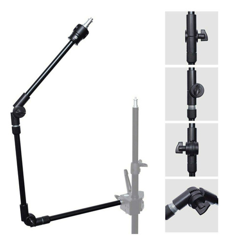 Brazo Articulado Fotoconic Ajustable 3 Secciones 360 Color