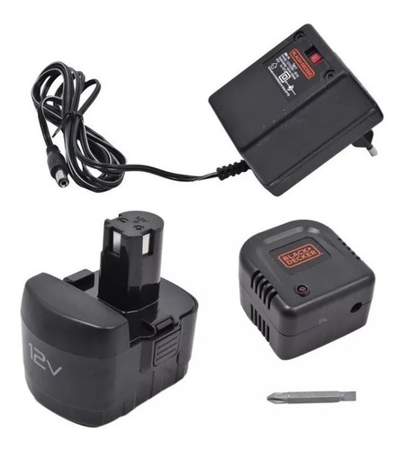 Imagem 3 de 4 de Furadeira Parafusadeira 3/8 Cd121ka 15 Peças + Bolsa B&d