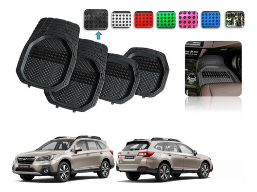 Tapetes Charola 4pz Color 3d Subaru Outback 2015 - 2020 2021