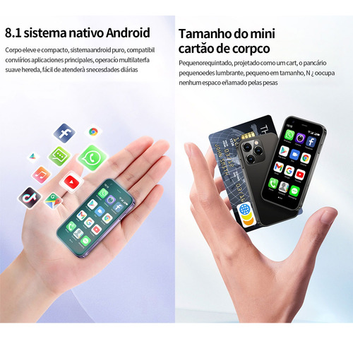 Celular Android Xs15 De 3.0 En Negro