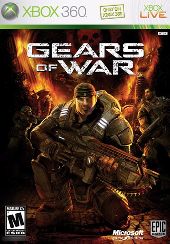 Juego Halo + Gears Of War Xbox 360 Original Sin Destrabar 2x
