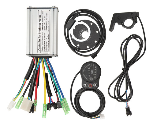 Kit De Conversión De Bicicleta Eléctrica, Controlador De Mot