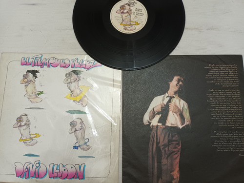 Disco Vinilo David Lebon 1982 El Tiempo Es Veloz