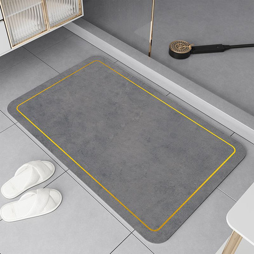 Alfombra De Baño De Diatomeas, Superabsorbente, De Secado Rá