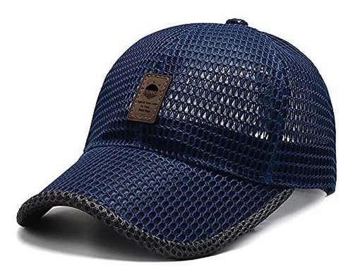 Sombrero De Malla Completa Transpirable Unisex, Gorra De Béi