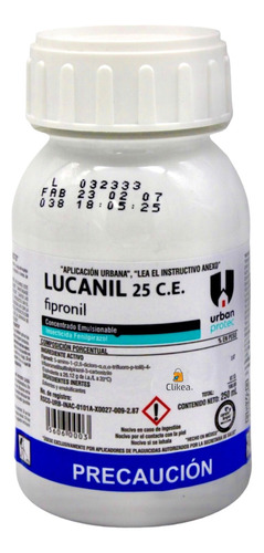 Lucanil 25 C.e Fipronil Insecticida 250ml