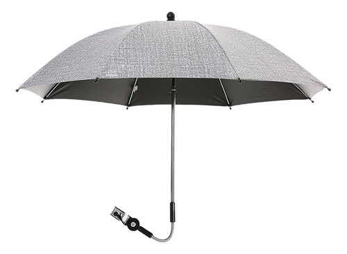 Cochecito De Bebé Ajustable Cochecito De Niño Gris