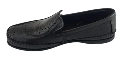Mocassim Sapato Sapatilha Masculino Idoso Confort Macio Nb10