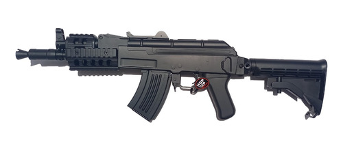 Fusil Airsoft Cyma Ak47um Spetsnaz Electrico Auto 394 Fps