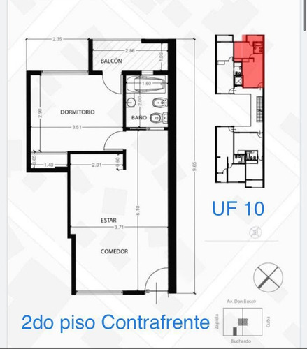 Imagen 6 de 8 de Depto De 2 Ambientes Con Balcon A Estrenar En Villa Luzuriaga