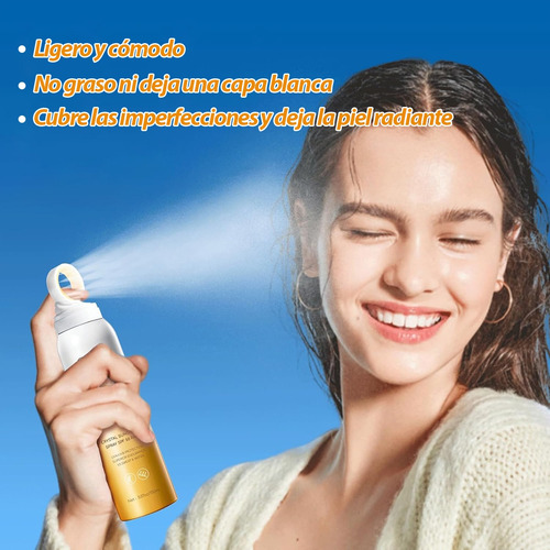 Blanqueamiento Spray Protector Solar Invisible Fps 50+ 150ml