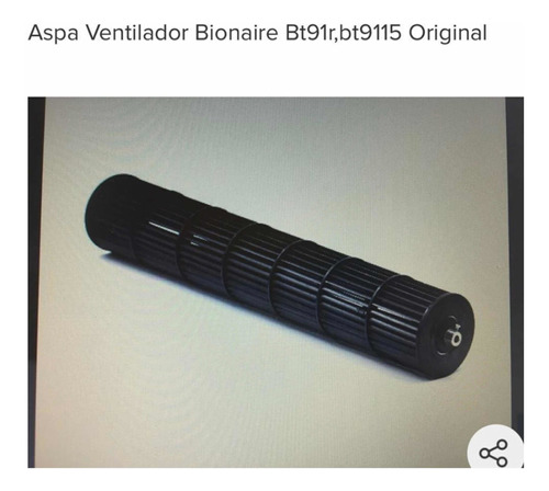 Repuesto Hélice O Aspa Ventilador Bionaire Bt9115,bt91r Bion