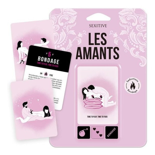 Les Amants - Juego De Cartas + Dados - Sexitive