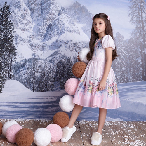 Vestido De Festa Infantil Monnalisa For Petit Cherie 22003