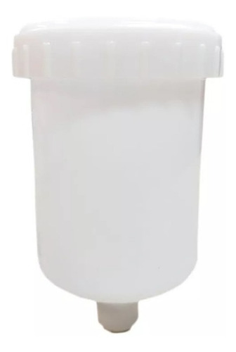 Caneca Para Pistola 600ml Rosca 1/4 Wwsoldas Branco