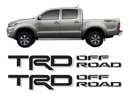 Adesivo Faixa Laterias Toyota Hilux Trd Off Road Trdofr1 Fgc