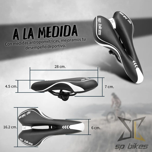 Imagen 8 de 8 de Asiento Para Bicicleta Vzr Prostatico Diseño Innovador