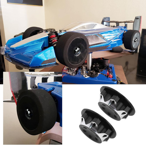 4 Piezas Rc Coche 0.669 In Tuerca Hexagonal De Rueda Cubiert