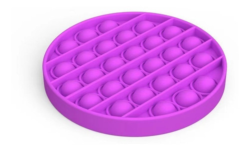 Juguetes sensoriales Pop Bubble para niños, color violeta