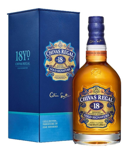 Whisky Escoces Chivas Regal 18 Años 750 Ml