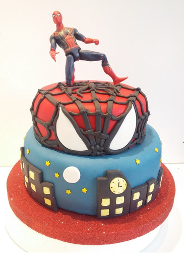 Tortas Decoradas Infantiles Hombre Araña + Cakepop + Oreo