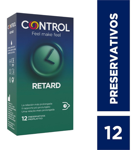 Imagen 2 de 7 de Preservativos Control Retardante X12 Uds