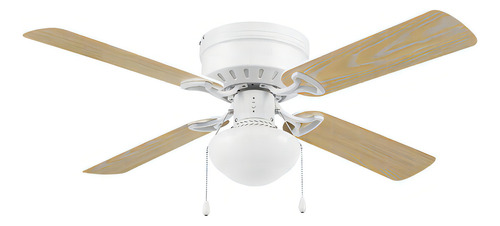 Ventilador de techo Samba 52111 42 Pulgadas Blanco Cuatro Aspas Coolfan