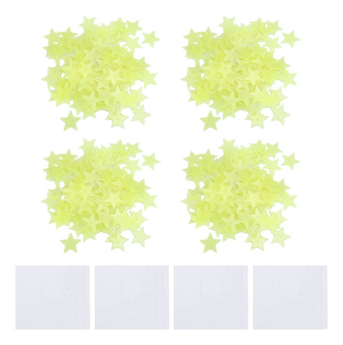 Bonito Adhesivo De Pared Luminoso En Forma De Estrella, Deco