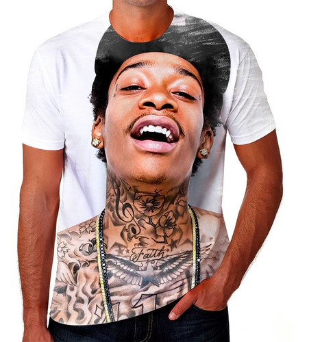  Camiseta Camisa Wiz Khalifa Cantor Rapper Envio Rapido 01