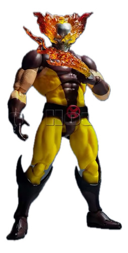 Hellverine Ct Toys Marvel Legends Mafex Wolverine (Usado)