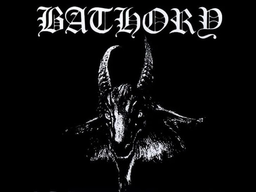 Bathory - Bathory Poster Tela Metal Envío Gratis 90 X 70