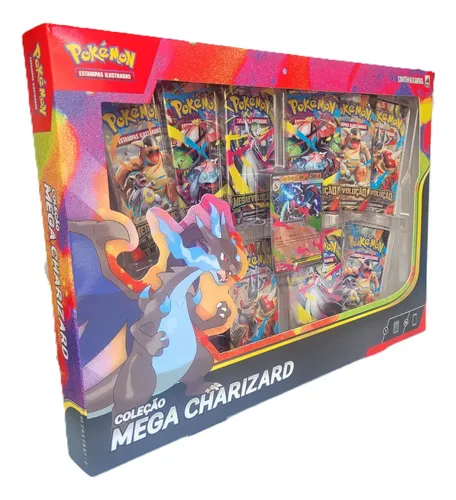 Box Pokémon Coleção Mega Charizard Inferno X | MercadoLivre