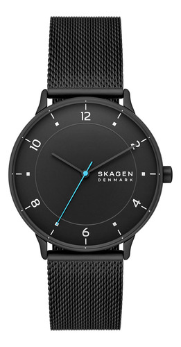 Skagen Reloj Riis De Tres Manecillas De Acero Inoxidable Ne