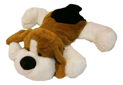 Perro Hermes De Peluche Acostado Excelente Calidad Super