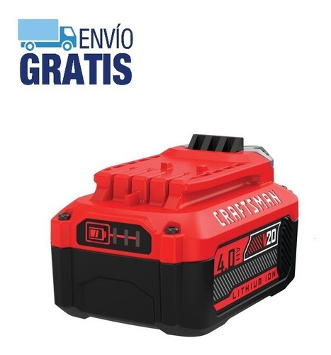 Batería De Ion Litio De V20 4.0ah Craftsman Cmcb204