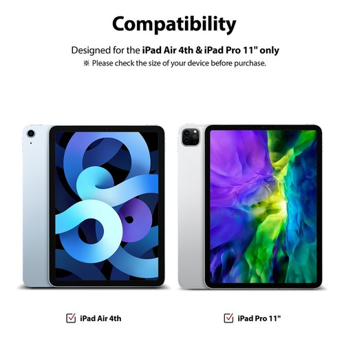Imagen 6 de 10 de Vidrio Templado iPad Pro 11 & iPad Air 4 Glass Ringke