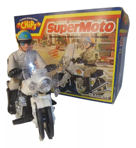 Brinquedos Raros - Conjunto Chips Moto Racing A Emocionante