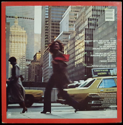 Imagen 3 de 3 de Disco Vinilo Lani Hall. Double Or Nothing. U.s.a. (exc 21123